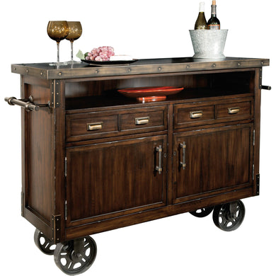 Howard Miller - Barrows Bar Cabinet - Bar Cart - Elegant Bars
