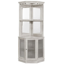 Load image into Gallery viewer, RAM Game Room - Corner Bar Cabinet - (Antique White)