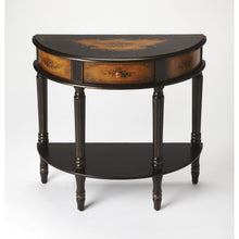 Load image into Gallery viewer, Mozart Coffee Hand Painted Demilune Console Table - Elegant Bars