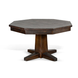 Tobacco Leaf Game & Dining Table 53"