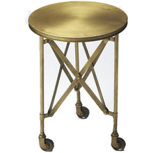 Load image into Gallery viewer, Butler Specialty - Costigan Antique Gold - Server Cart - Elegant Bars