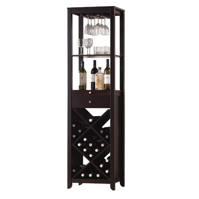 Austin Tall Wine Cabinet - Elegant Bars