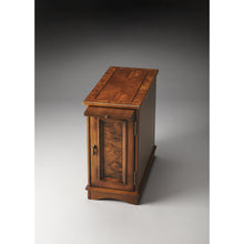 Load image into Gallery viewer, Butler Specialty - Harling Olive Ash Burl Bar Cabinet - Elegant Bars