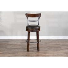 Load image into Gallery viewer, Tobacco Leaf Swivel Bar Stool 30&quot; - Elegant Bars