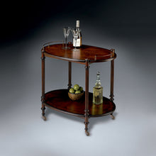 Load image into Gallery viewer, Butler Specialty - Kathleen Cherry Bar Cart - Elegant Bars