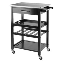 Load image into Gallery viewer, Anthony Bar Cart Stainless Steel - Elegant Bars