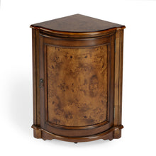 Load image into Gallery viewer, Butler Specialty - Olive Ash Corner Bar Cabinet - Elegant Bars