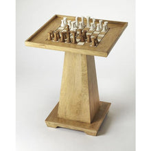 Load image into Gallery viewer, Butler Specialty - Levon Natural Mango Chess Table - Elegant Bars