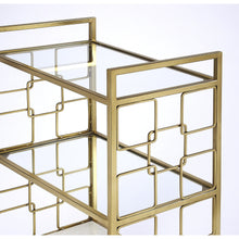 Load image into Gallery viewer, Butler Specialty - Arcadia Polished Gold Bar Cart - Elegant Bars