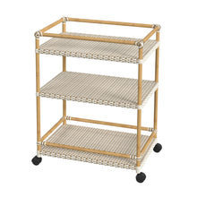 Load image into Gallery viewer, Butler Specialty - Tobias Outdoor Rattan Bar Cart - Elegant Bars