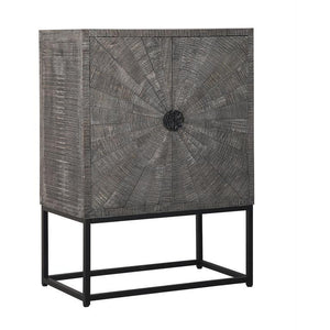Sun-Ray Spinner Bar Cabinet - Elegant Bars
