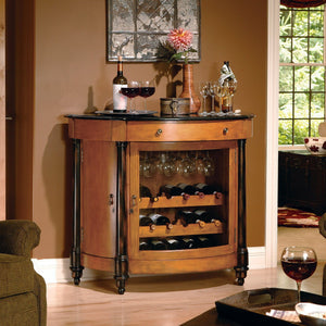 Howard Miller - Merlot Valley Wine Cabinet - Elegant Bars