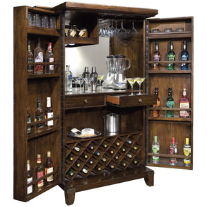 Howard Miller - Rogue Valley Wine Cabinet - Elegant Bars