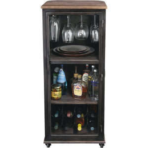 Howard Miller - Stir Stick Bar Cart & Bar Cabinet - Elegant Bars
