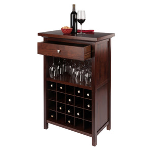 Chablis Wine Cabinet - (Walnut) - Elegant Bars