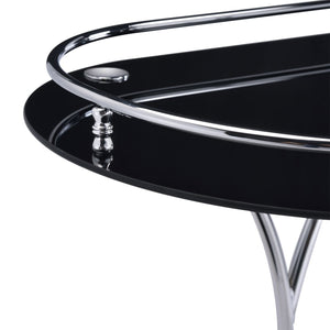 Arguila Black Bar Cart - Elegant Bars