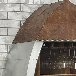 Brancaster Wine Cabinet with Fridge - Elegant Bars