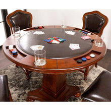 Load image into Gallery viewer, Bellagio 48&quot; Flip Top Round Dining and Poker Table - Elegant Bars