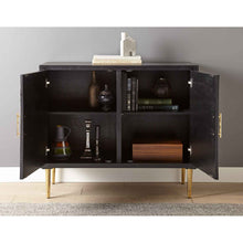 Load image into Gallery viewer, Benzara Accent Bar Cabinet - Steve Silver Co - Elegant Bars