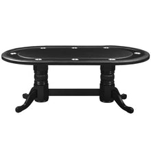Load image into Gallery viewer, RAM Game Room - 84&quot; Texas Hold&#39;em Game Table - (Multiple Colors) - Elegant Bars