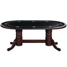 Load image into Gallery viewer, RAM Game Room - 84&quot; Texas Hold&#39;em Game Table - (Multiple Colors) - Elegant Bars
