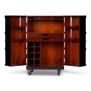 Authentic Models - Polo Bar Cabinet / Bar Cart - Elegant Bars