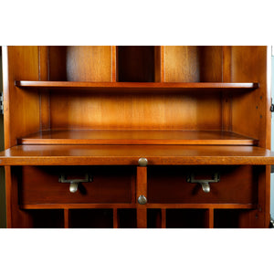 Authentic Models - Stateroom Tall Bar Cabinet - Champagne - Elegant Bars
