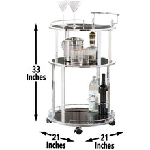 Load image into Gallery viewer, Otero Bar Cart - Steve Silver Co. - Elegant Bars