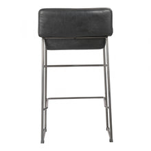 Load image into Gallery viewer, Stardust Onyx Black Counter Stools (Set Of 2) - Elegant Bars