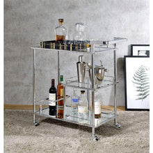 Load image into Gallery viewer, Splinter Serving Bar Cart - Elegant Bars