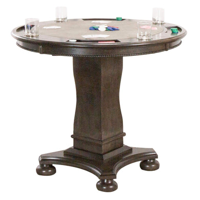 Vegas Counter Height Dining & Game Table 42″ – Gray - Elegant Bars