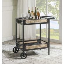 Load image into Gallery viewer, Colson Serving Bar Cart - Elegant Bars