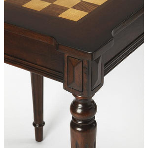 Butler Specialty - Doyle Cherry Chess Table - Elegant Bars